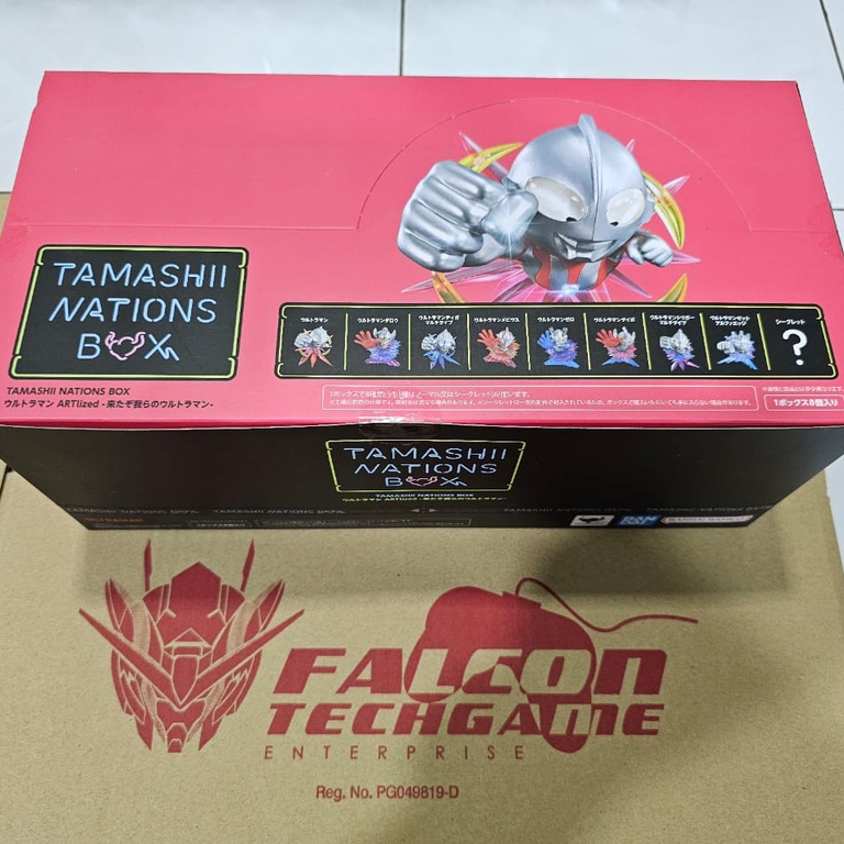 Bandai TAMASHII NATIONS Ultraman ARTlized Tamashii Nations Box | Shopee ...