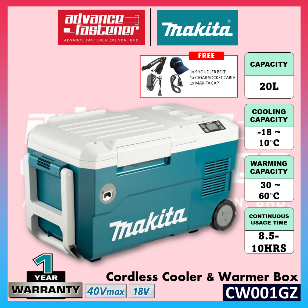 makita-cw001gz-40vmax-18v-cordless-cooler-warmer-box-shopee-malaysia