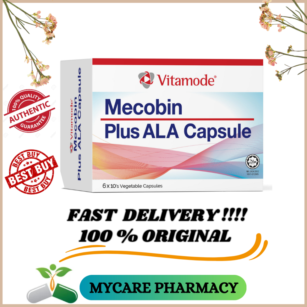 Vitamode Mecobin Plus ALA (60s Caps) | Shopee Malaysia
