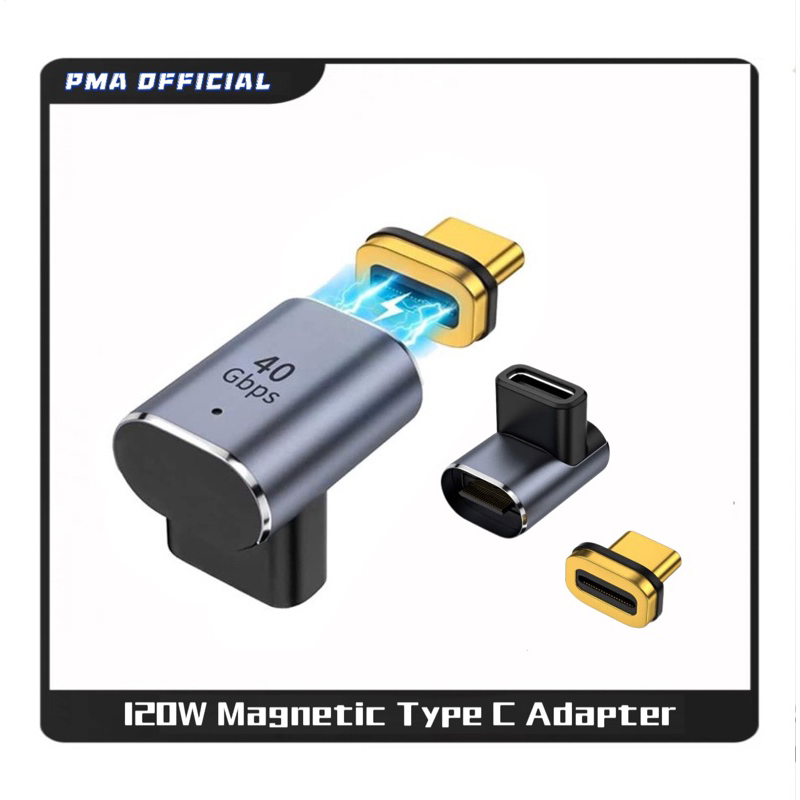 120W Type C Angle USBC Adapter Steam Deck Rog Ally 90 5v Fast