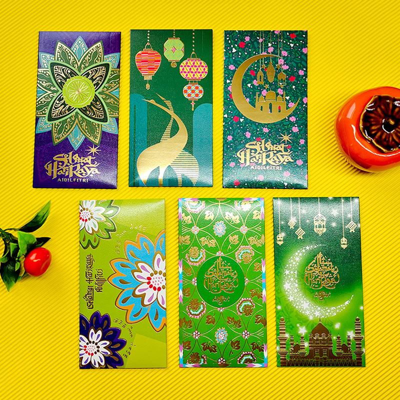 Ready Stock New Sampul Duit Raya Exclusive 2024 Raya Aidilfitri Green ...