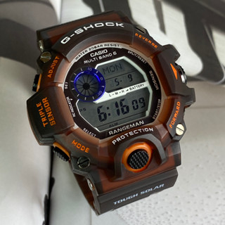 G shock rangeman auto light setting hot sale