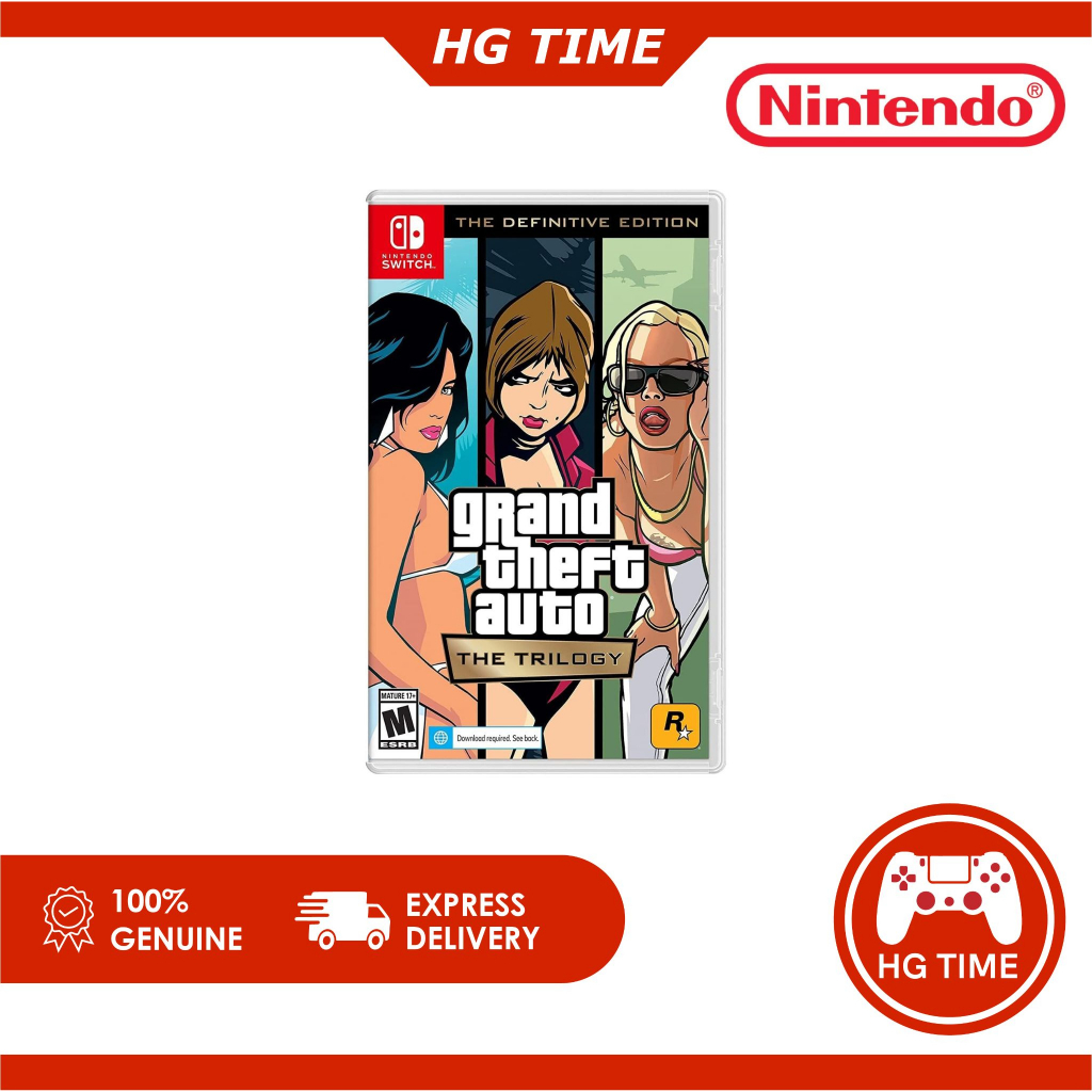 Grand Theft Auto The Trilogy: Definitive Edition [GTA] • Nintendo Switch