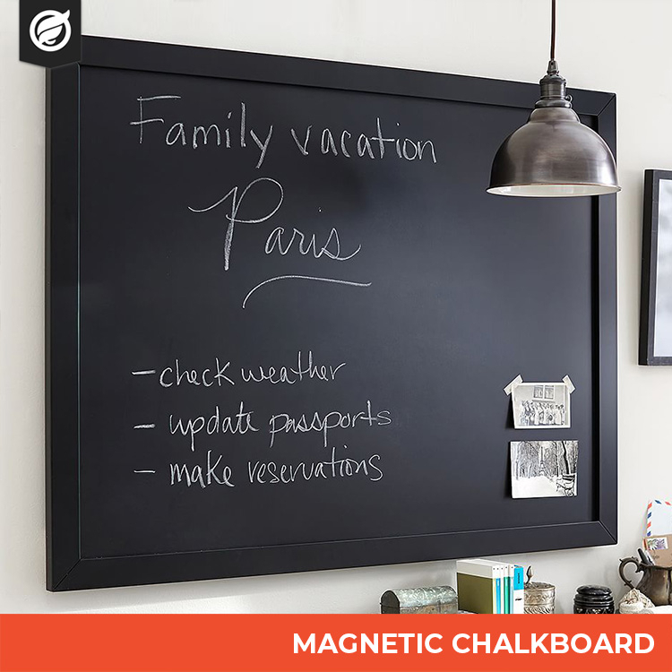 Frambie Framed Magnetic Chalkboard | A2 A1 Blackboard With Frame For ...