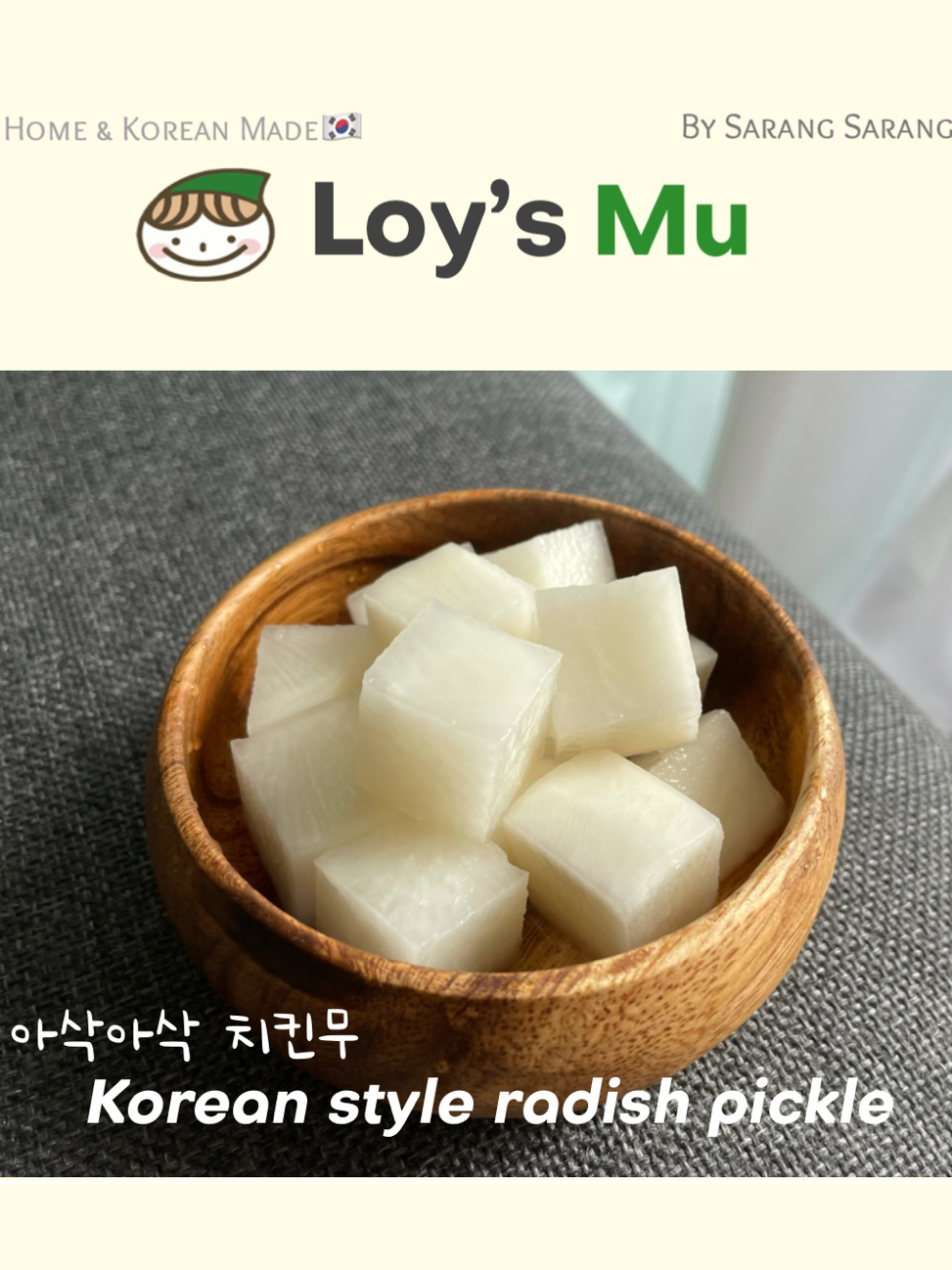 Loy Chicken Mu (Radish pickle) 400g-Korean Homemade. | Shopee Malaysia