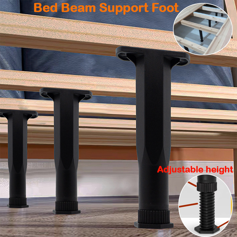 100kg Load Bearing Reinforced Plastic Bed Support Leg Adjustable Bed
