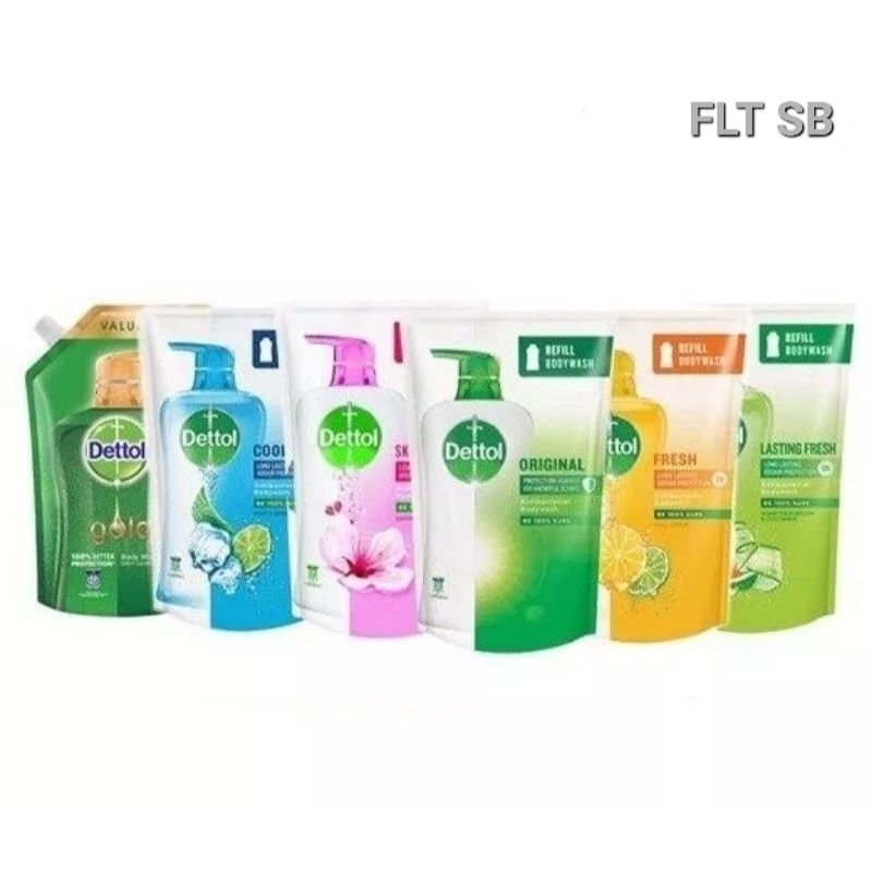 Dettol Body Wash Refill Pack Cool / Fresh / Lasting Fresh 750g (1) Shopee Malaysia