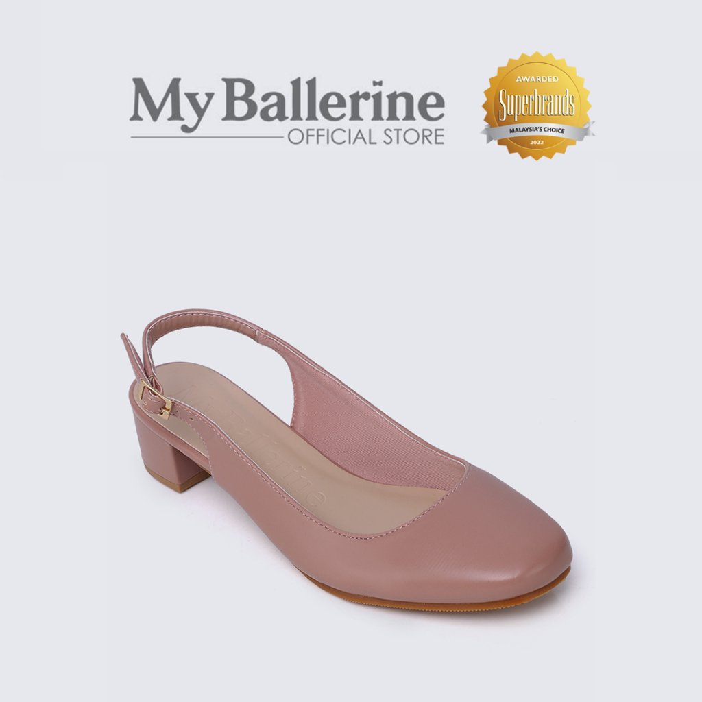 My Ballerine Palmer Comfy Heels | Shopee Malaysia