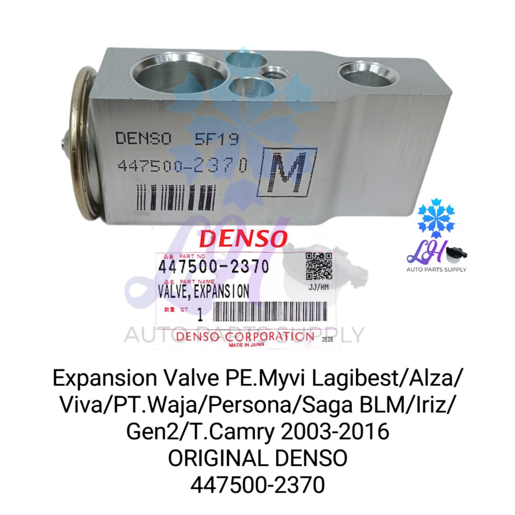 ORG DENSO(4475002370)Expansion Valve Perodua Myvi Lagibest/Alza/Viva/Proton Waja/Persona