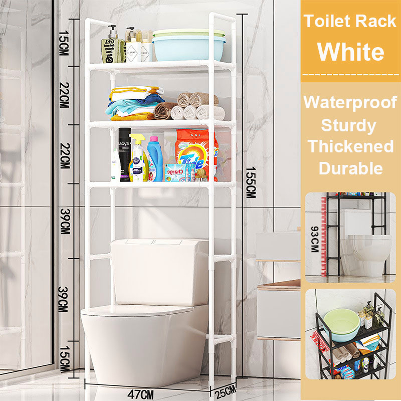 Kalrin Over-The-Toilet Storage Rack, 4-Tier Bathroom