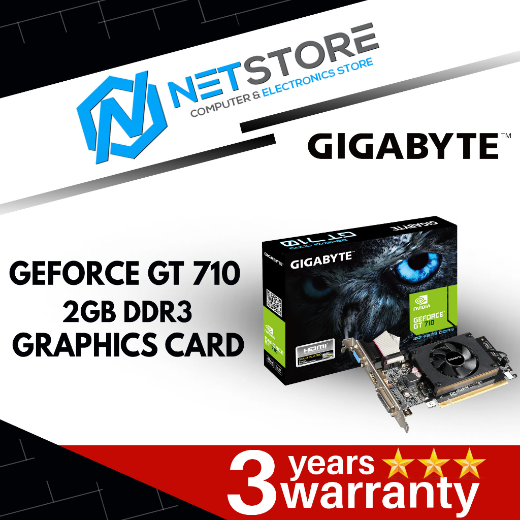 Geforce gt 710 online gigabyte