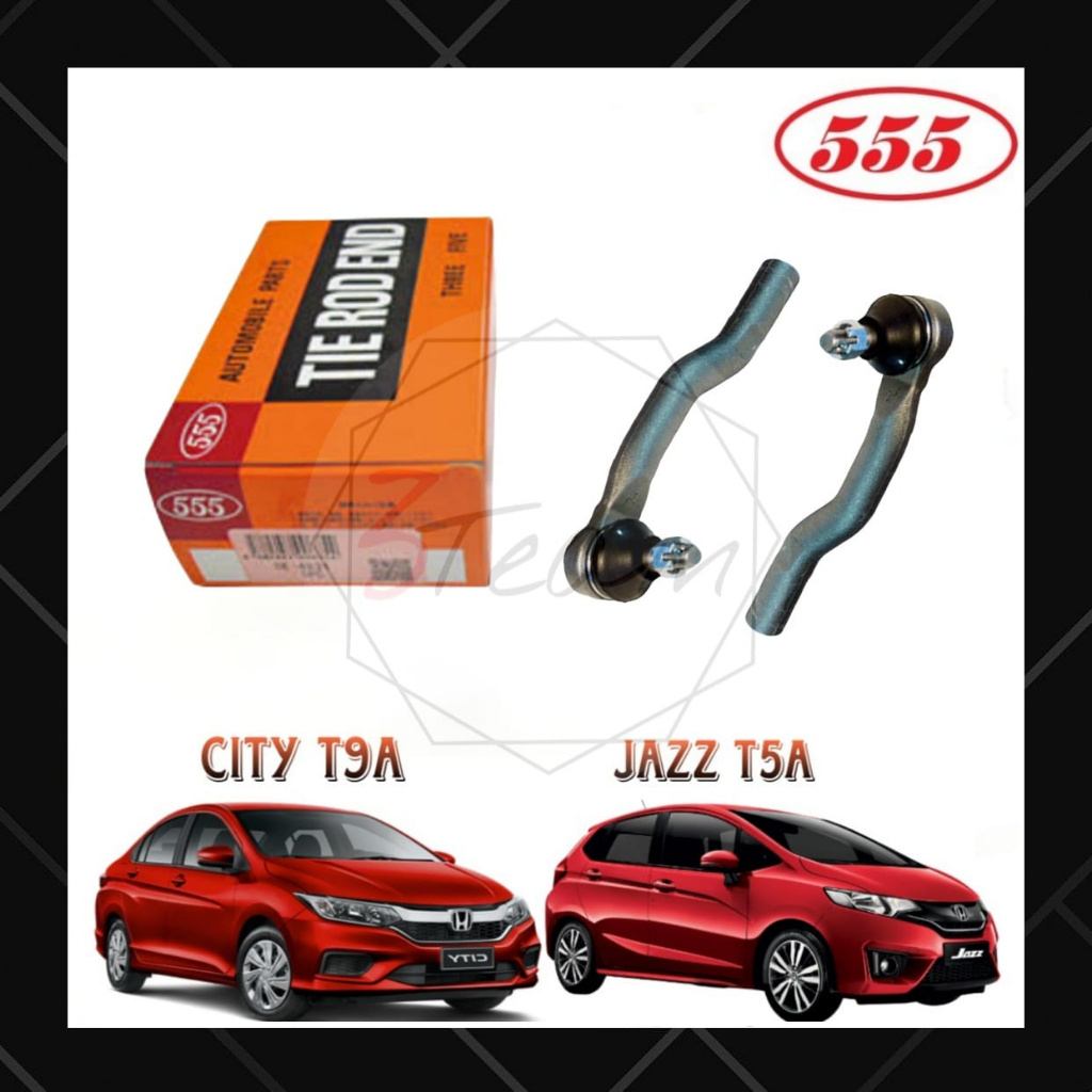 555 Japan Tie Rod End Set Honda City T9A Jazz T5A | Shopee Malaysia