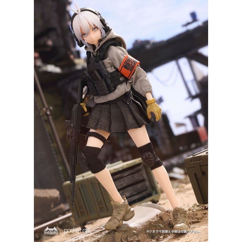READY STOCK] HASUKI : Pocket Art Series PA003 Rifleman Sasha Habe1