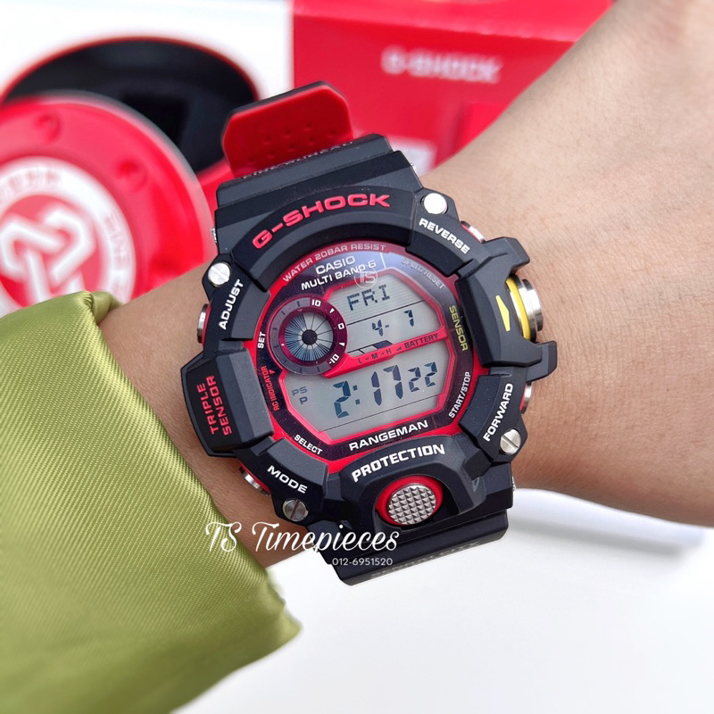 🔥JAPAN SET G SHOCK Rangeman GW-9400NFST-1AJR / GW-9400NFST-1 / GW