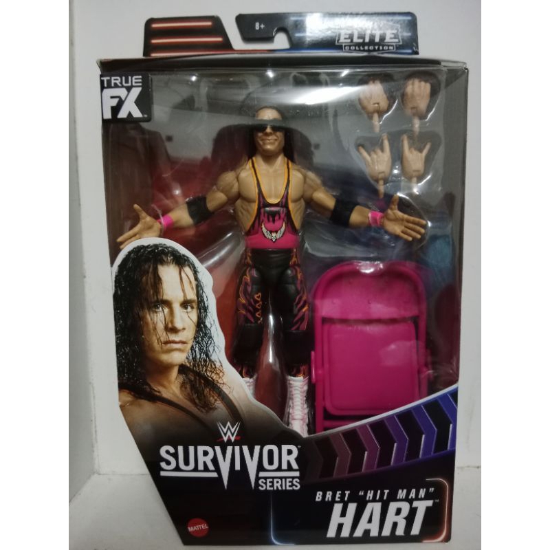 Figurine WWE Bret Hart Elite Survivor Series 2025 - Collectionneur Mattel