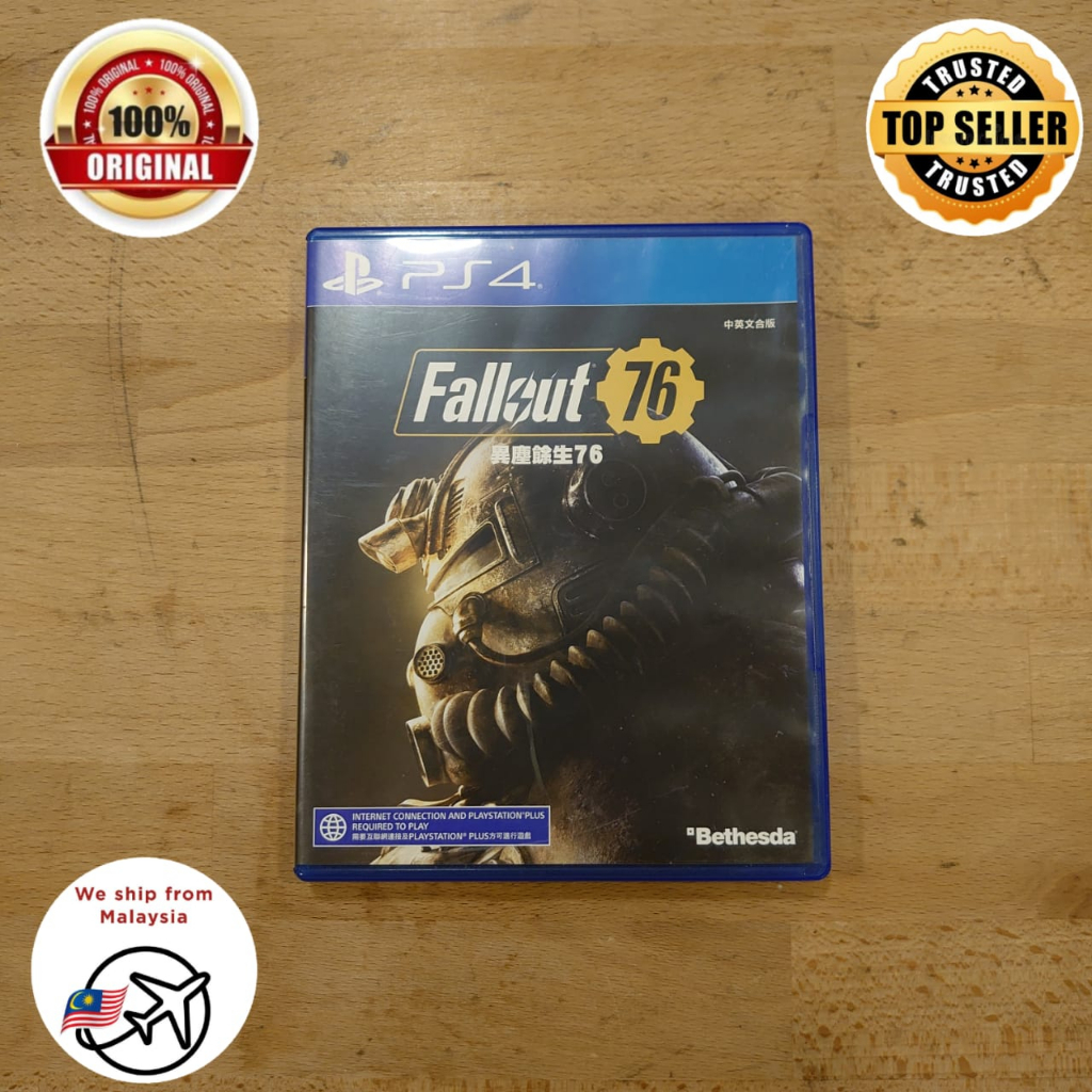 PS4 GAMES / FALLOUT 76 100% ORIGINAL USED | Shopee Malaysia