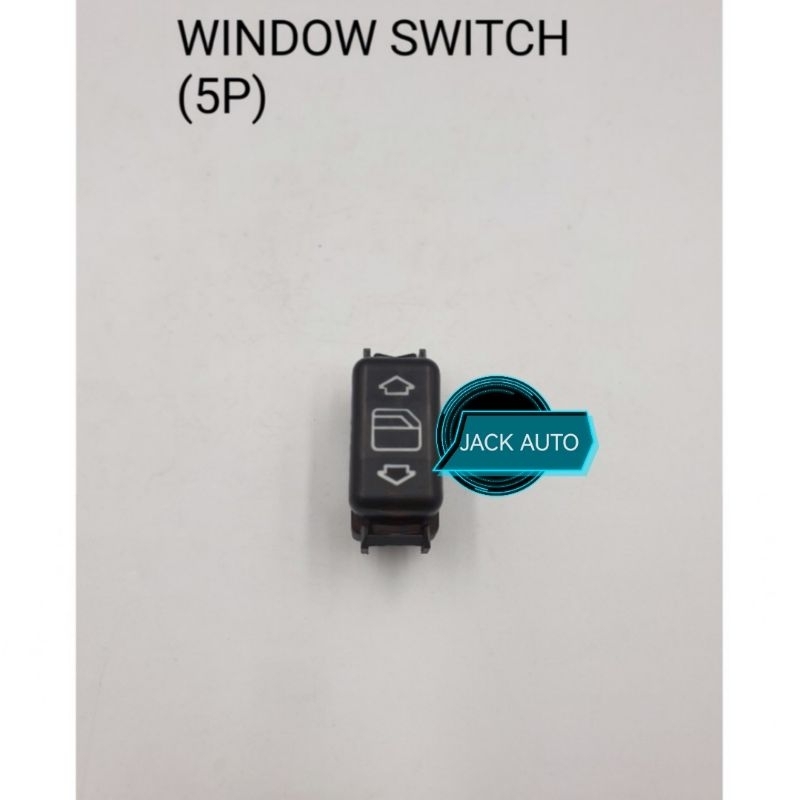 POWER WINDOW SWITCH (5 PIN) MERCEDESBENZ W124 Shopee Malaysia