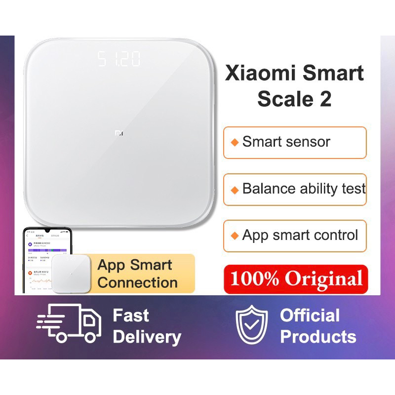Xiaomi Weight Scale 2 weighing machine Shopee Malaysia