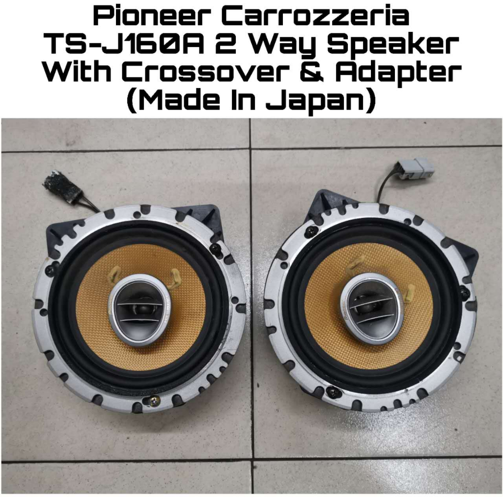Pioneer Carrozzeria TSJ160A 2 Way 6'' Inch Door Speaker With Crossover