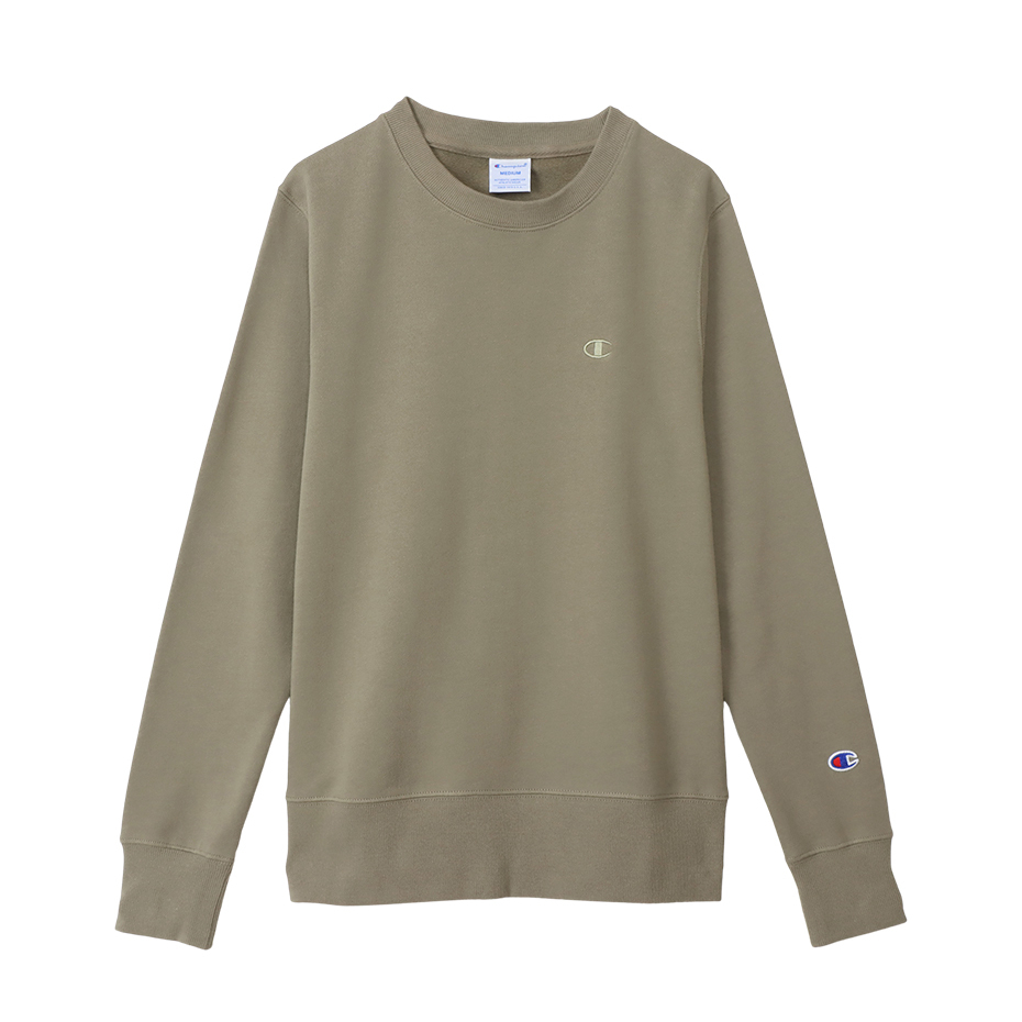 Khaki champion crewneck sale