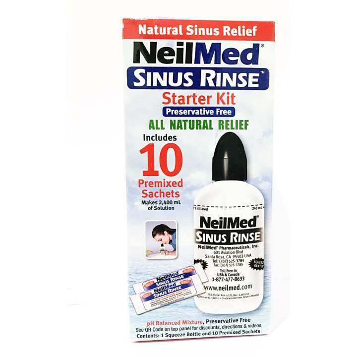 Neilmed Sinus Rinse Starter Kit 10s (New) | Shopee Malaysia