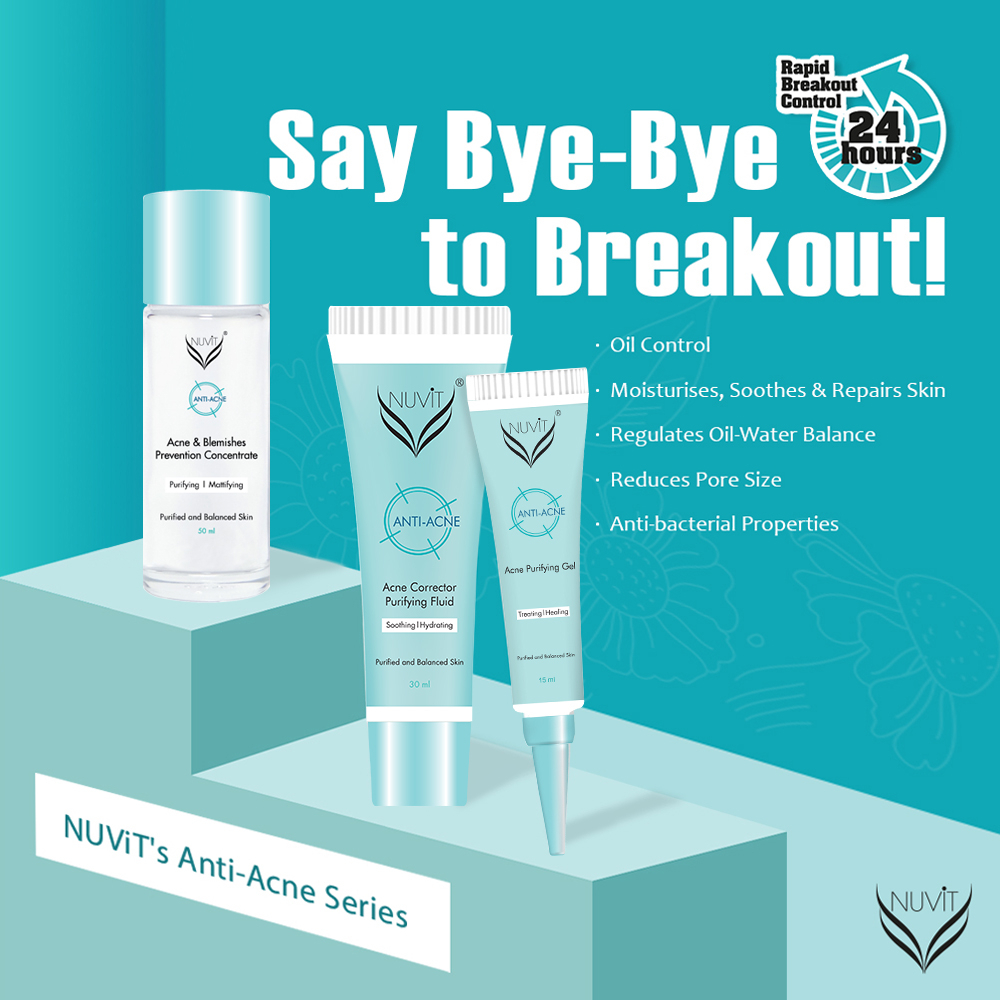 NUVIT ACNE PURYFYING GEL 15ML (Acne Treatment) | Shopee Malaysia