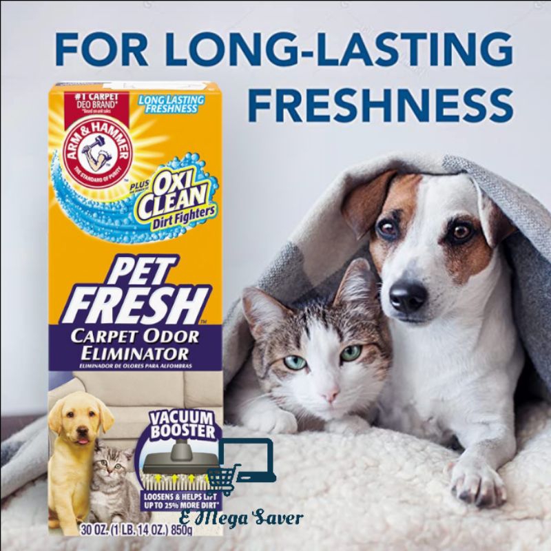 Arm Hammer Pet Fresh Carpet Odor Eliminator 850g 30oz Shopee Malaysia