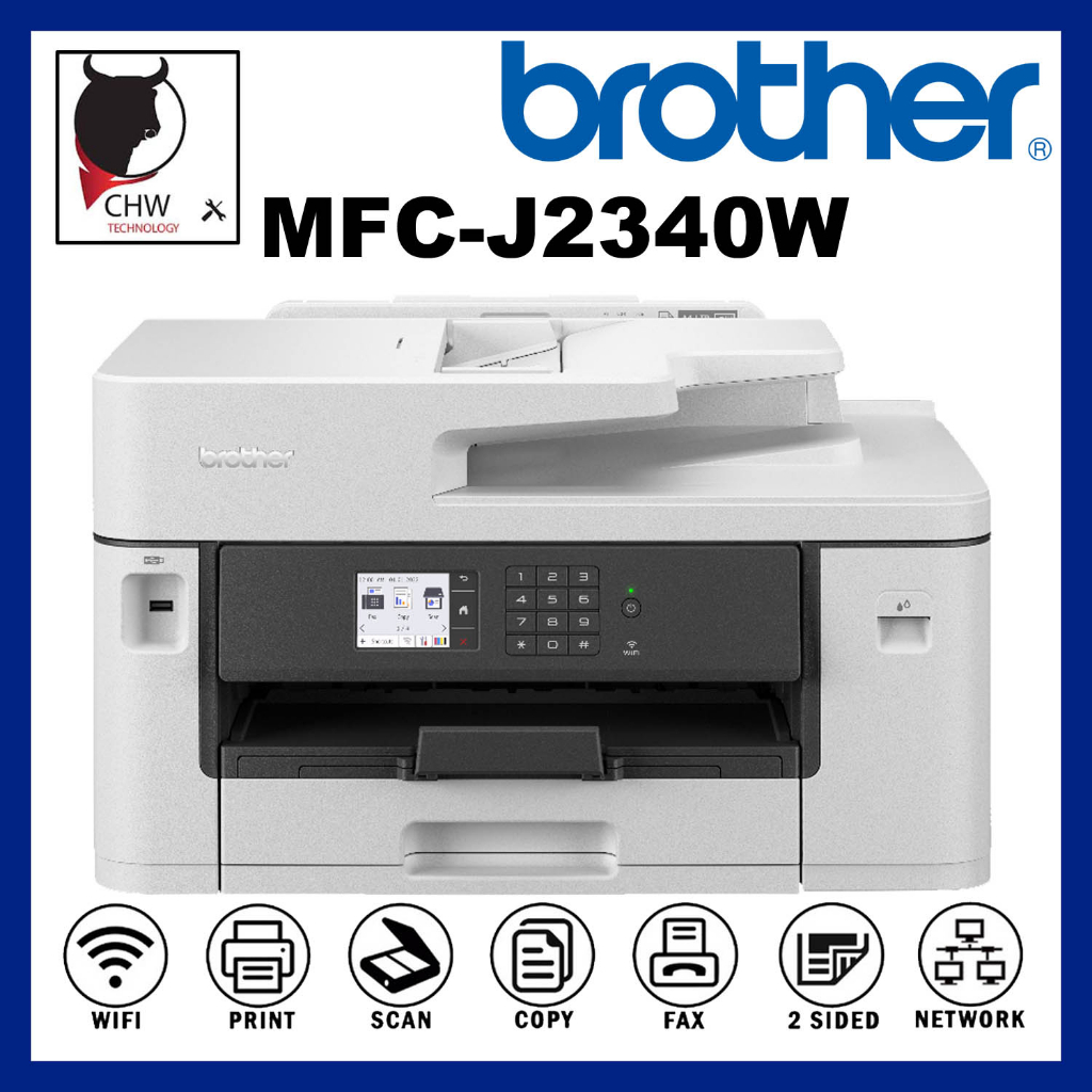 BROTHER ORIGINAL MALAYSIA MFC-J2340DW MFCJ2340DW MULTIFUNCTION COLOR A3 ...