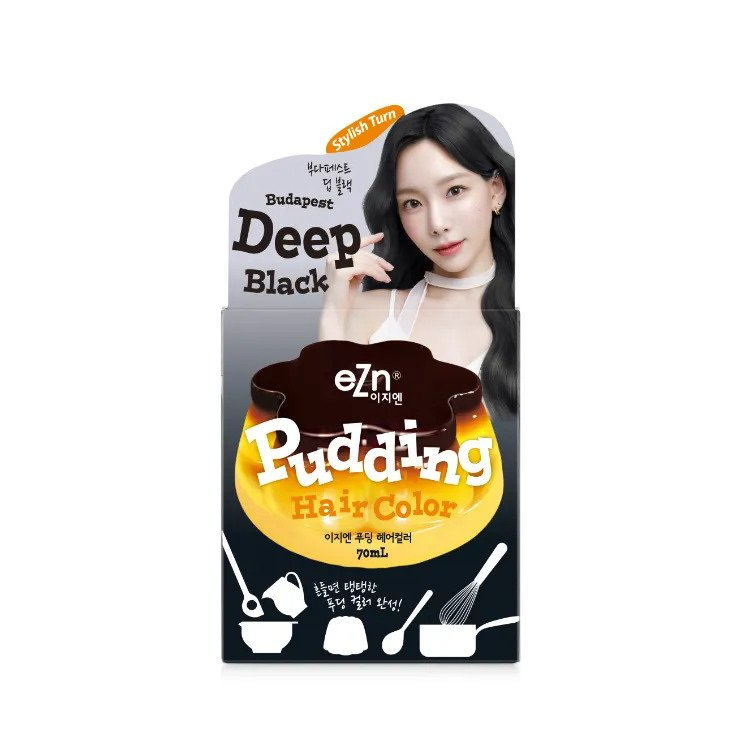 EZN Pudding Hair Color with easy DIY Hair Dye (8 color and bleach