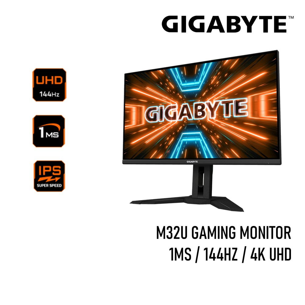 GIGABYTE M32U 4K UHD SS IPS 144HZ 1MS HDR400 Gaming Monitor Shopee