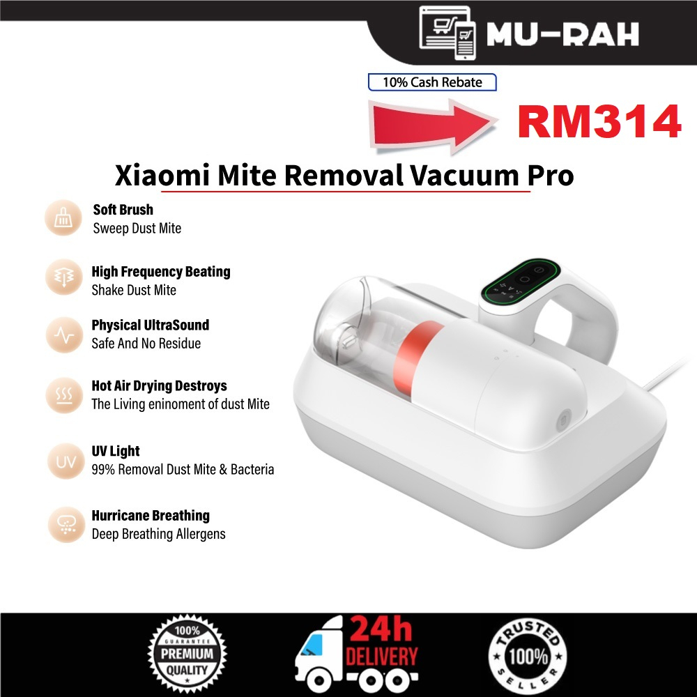 [New Model] Xiaomi Dust Mite Vacuum Pro [LED Display UV 99 Kill Dust