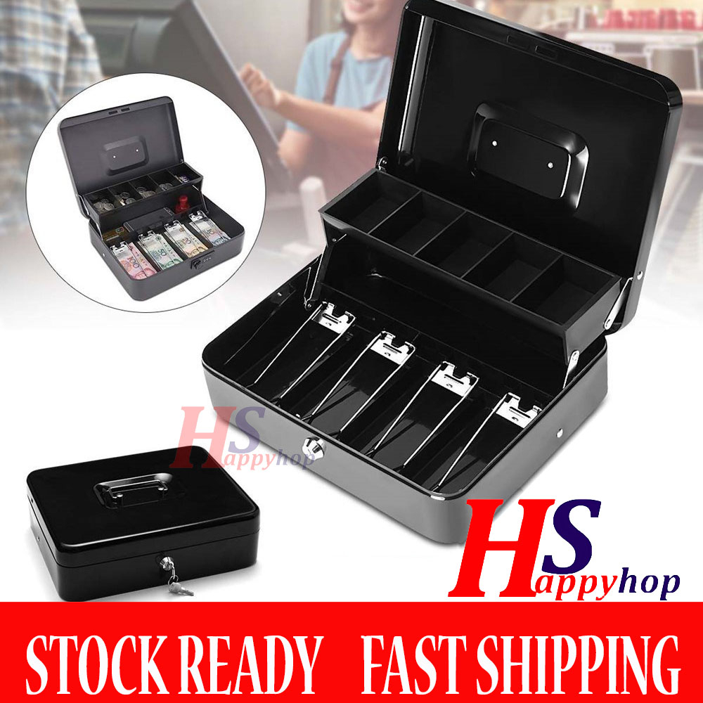 Cash Box , Petty Cash Box Portable Cash Drawer Lock Petty Cash Box