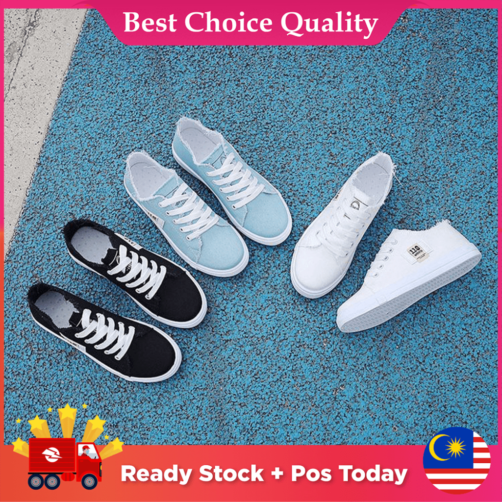 Korean canvas outlet shoes