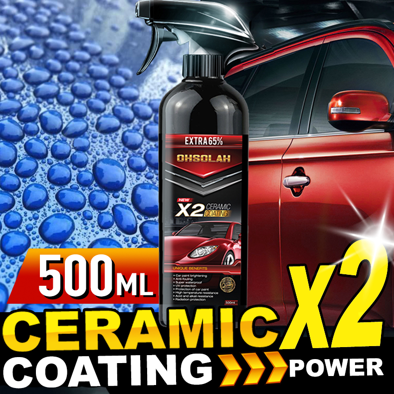 OHSOLAH X2 500ML CERAMIC COATING 3D NANO COATING Shopee Malaysia