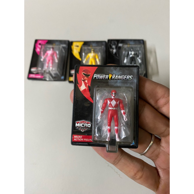 power rangers “ world smallest “ micro figures toys | Shopee Malaysia