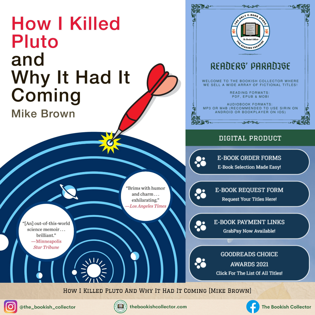 How i killed pluto and why it had it coming mike brown shopee malaysia