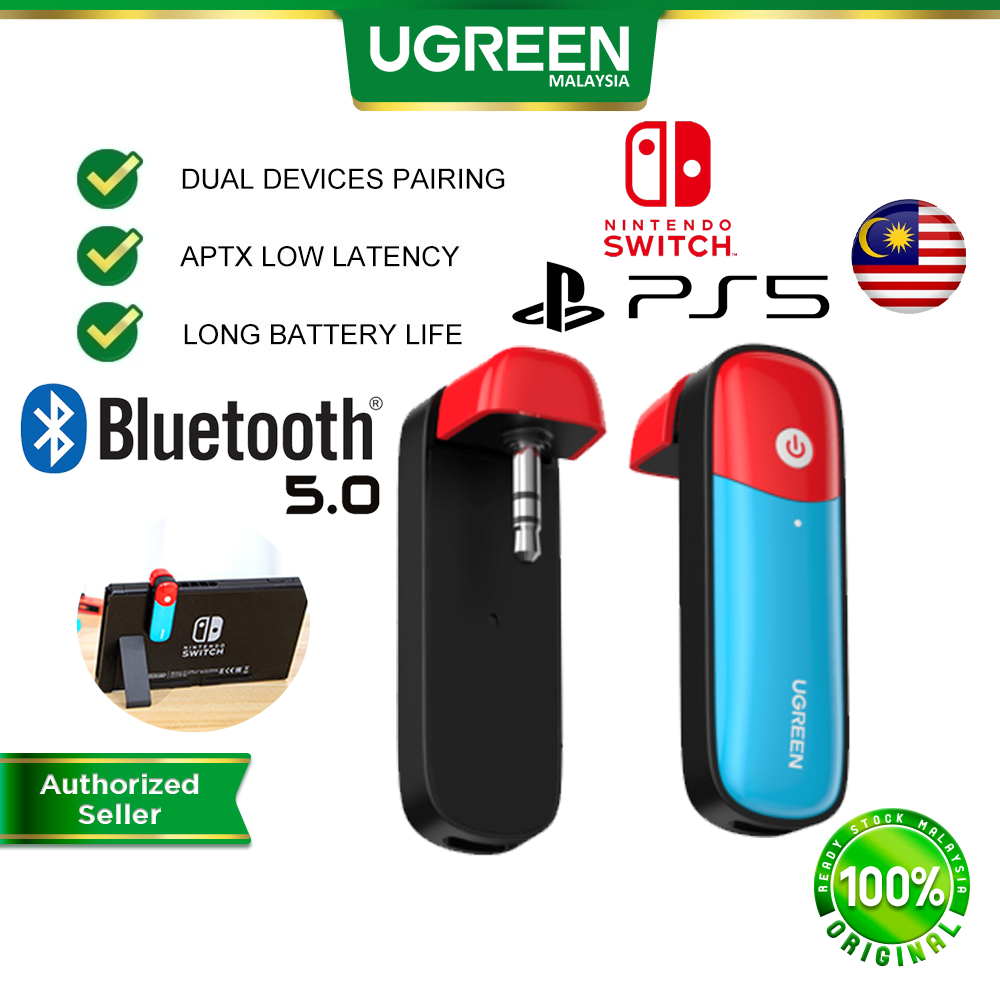 UGREEN Bluetooth 5.0 Adapter Nintendo Switch V1 V2 OLED Lite