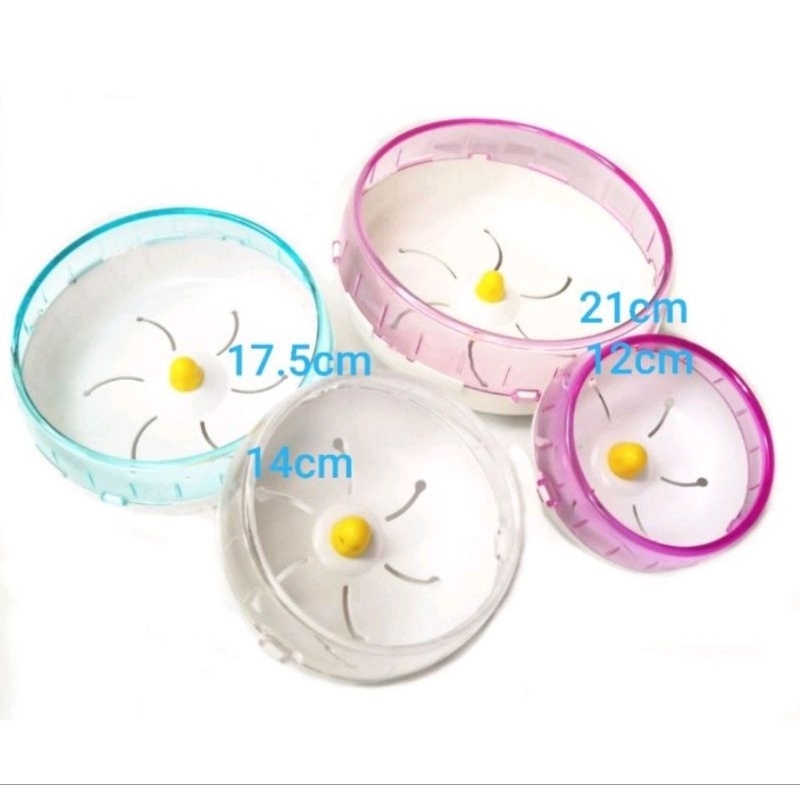 Image showcasing hamster wheels pet running wheels (wheels only) | Shopee Malaysia