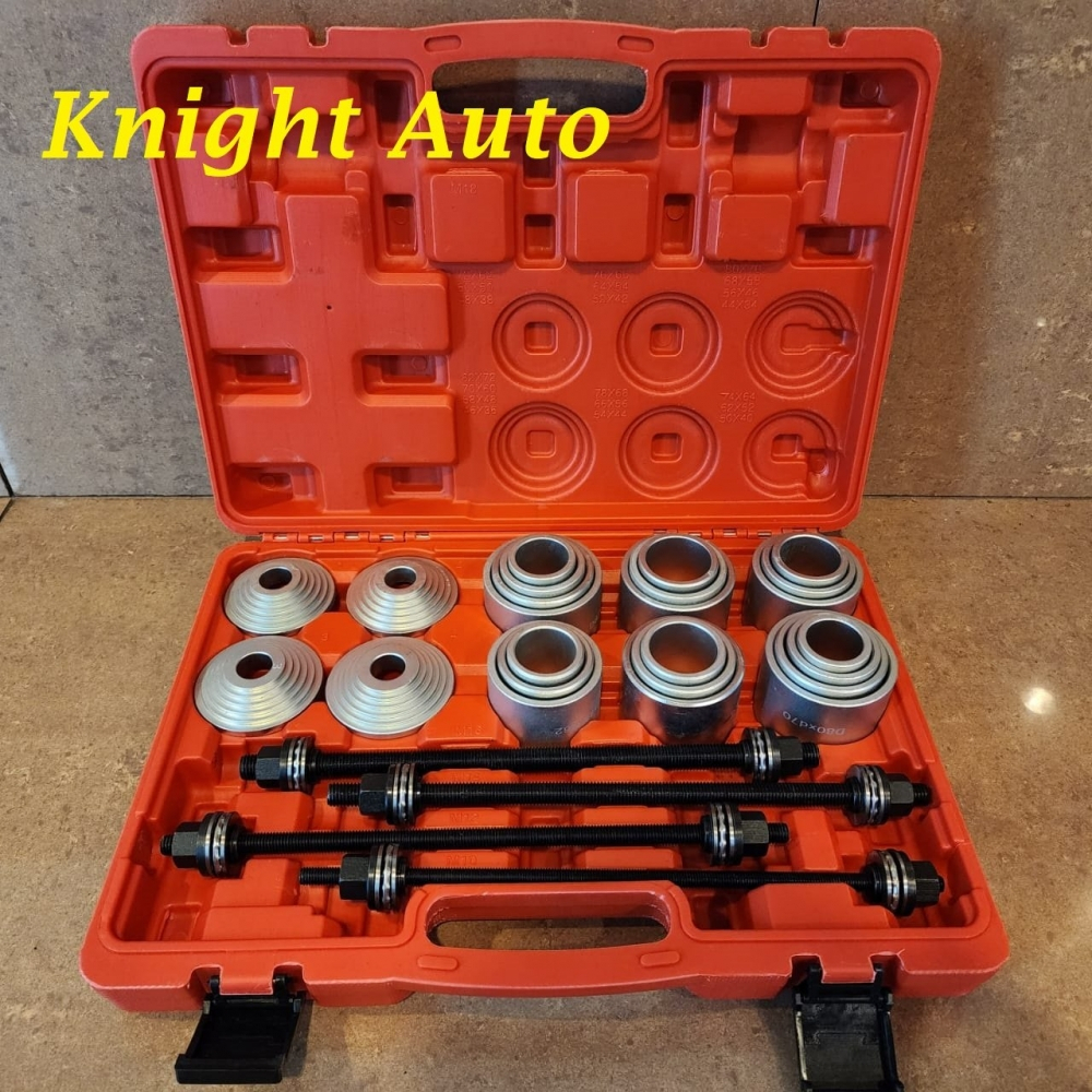 28pcs Universal Bush Bearing Removal Insertion Tools Set Press Pull