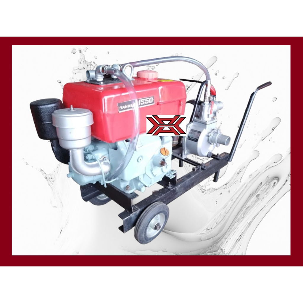 RECOND / SECONDHAND YANMAR DIESEL ENGINE NS50 C/W PUMP 2 INCH | Shopee  Malaysia