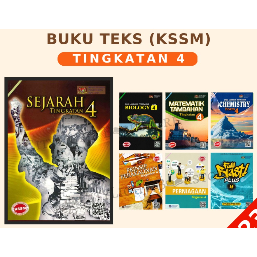 Buku Teks Tingkatan 4 KSSM | Shopee Malaysia