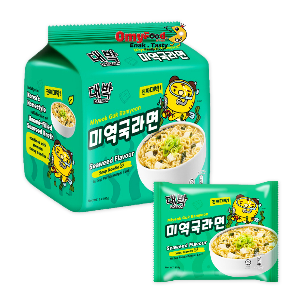 Korean Daebak Soup Ramyun RamenNoodle [Kimchi / Mushroom / Rabokki ...