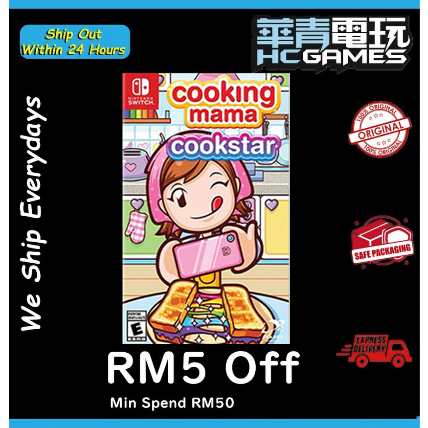 Cooking mama shop digital download switch