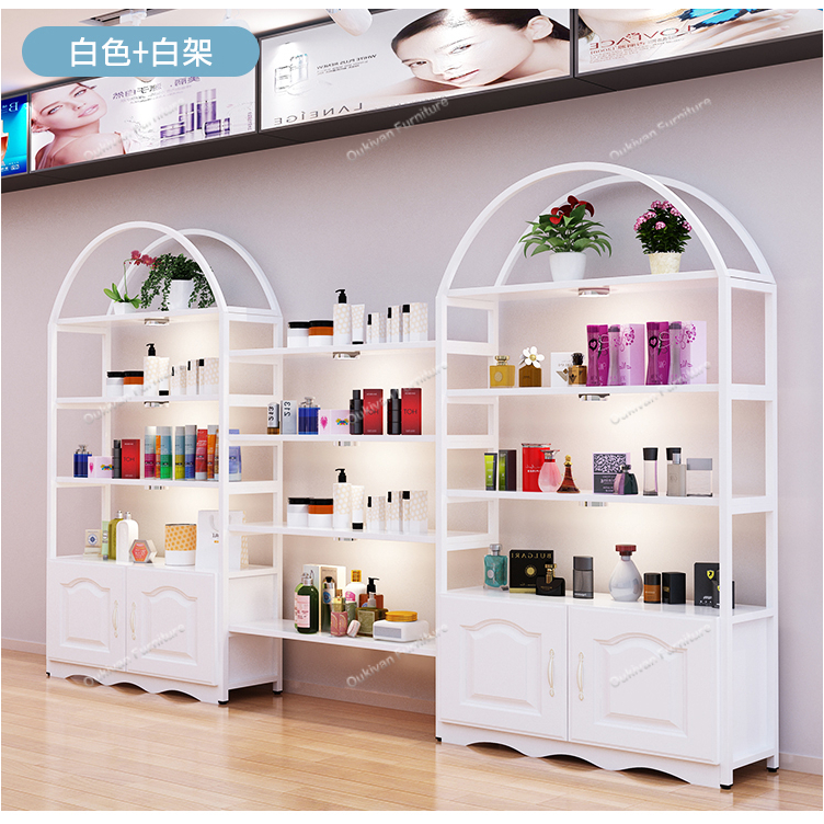Rak Paparan Rack Cosmetic Beauty Salon Rack Skin Care Rak Produk ...