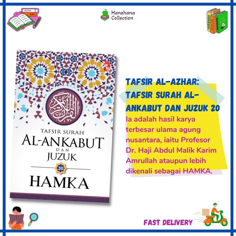 Tafsir Al Azhar Tafsir Surah Al Ankabut Dan Juzuk 20 Hamka Pts New Book Shopee Malaysia 8229