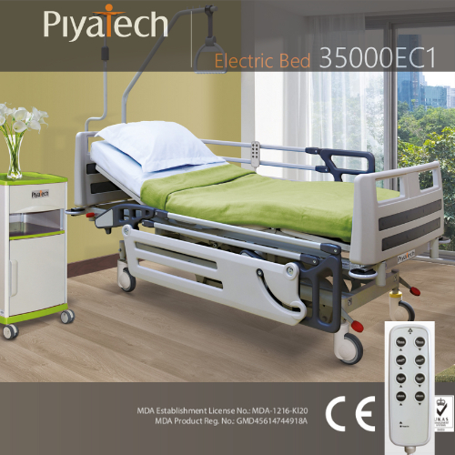 Electric Hospital Bed & Home Care Bed 35000EC1 with Mattress and IV