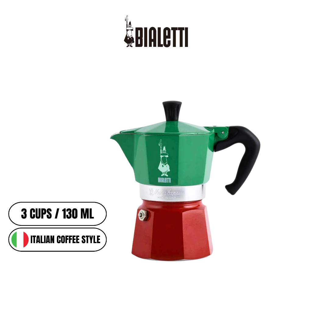 Bialetti Rainbow Italian Moka Espresso Stovetop Coffee Maker Pot 3