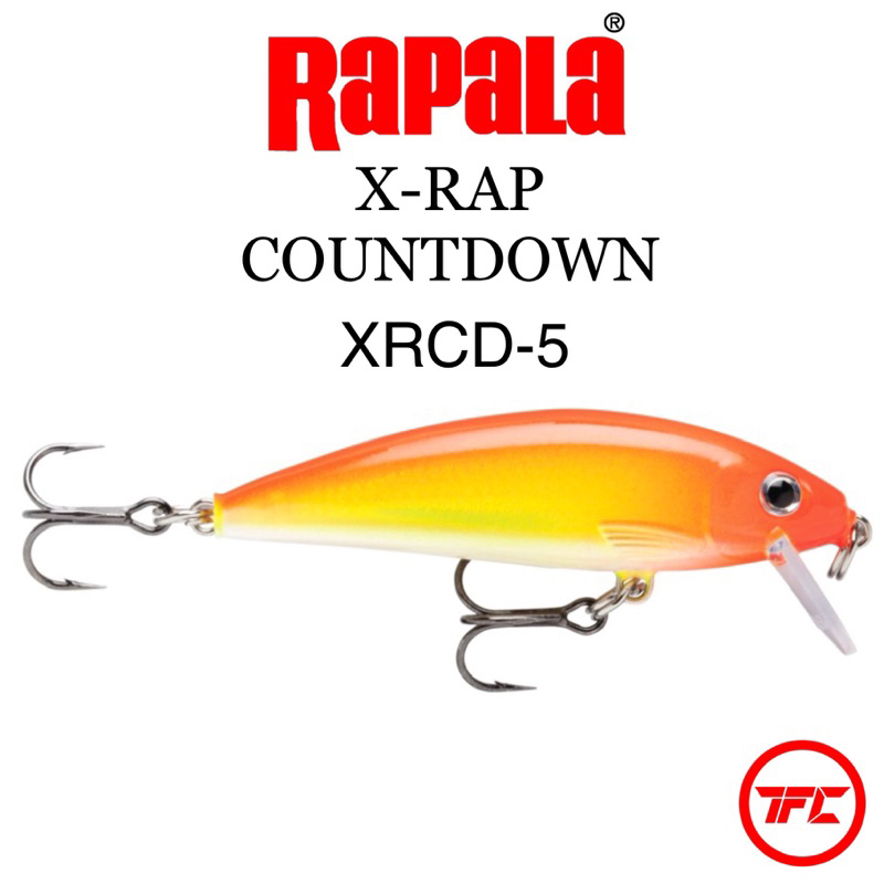 Esca Da Pesca Rapala X-Rap CountDown 5cm 4g - Ayu | Per Trota, Salmone, Persico - Foto 9