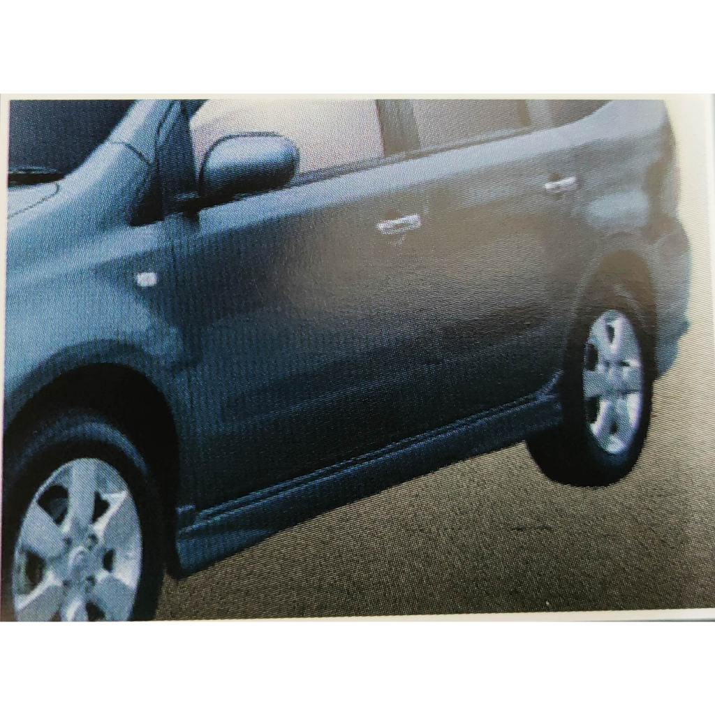 Nissan Livina Impul Side Skirt PU ip Tepi Skirting Bodykit Body Kit