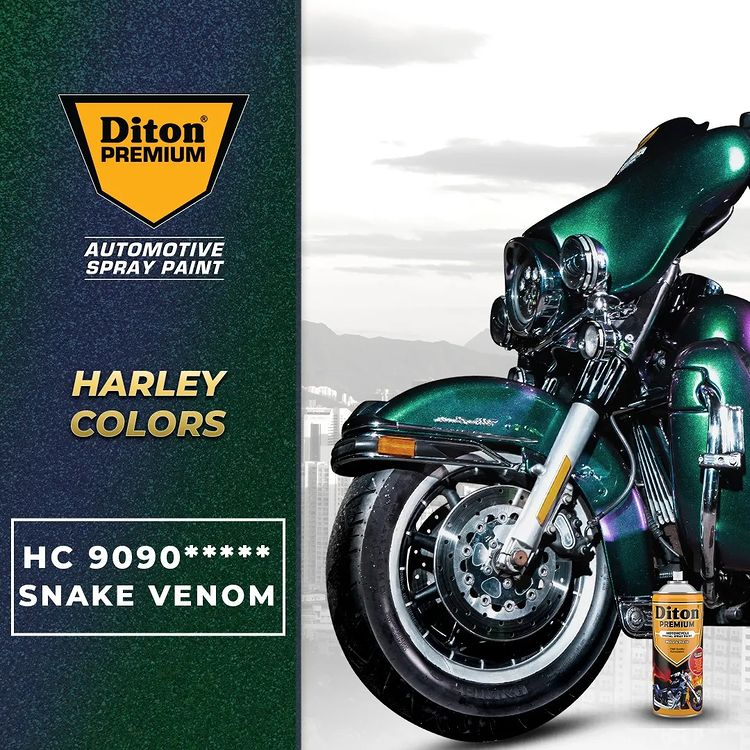 Snake venom deals paint harley